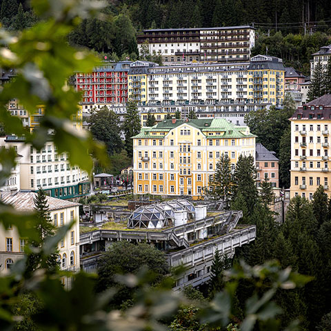 Hotel eighteen86 in Bad Gastein, Außenansicht