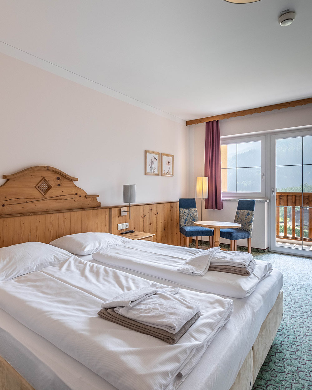 Zimmer mit Doppelbett